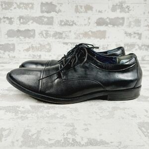 Cole Haan Benton Black Cap Toe Leather Oxfords Shoes W596